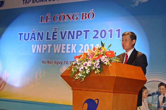 Thứ trưởng Bộ TT&TT Nguyễn Thành Hưng phát biểu tại lễ công bố.