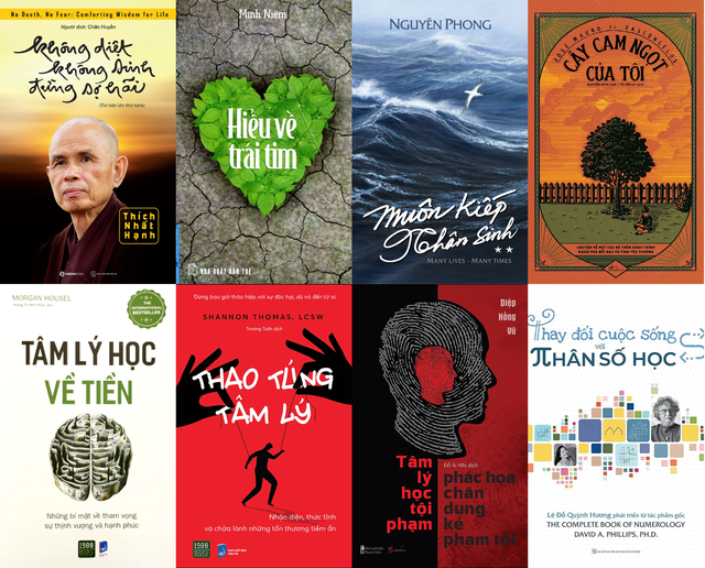 Những tựa sách bán được nhiều nhất trong năm 2023. Ảnh TD Tổng hợp (1) Những tựa sách bán được nhiều nhất trong năm 2023. Ảnh TD Tổng hợp (1)