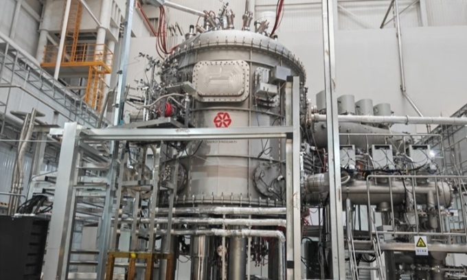 Lò tokamak HH70 của Energy Singularity. Ảnh: Energy Singularity