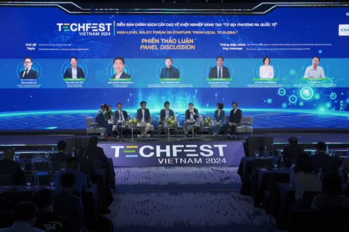 Các nhà quản lý, chuyên gia chia sẻ góc nhìn về hợp tác quốc tế tại diễn đàn. Ảnh: BTC