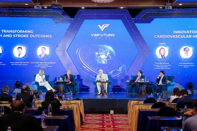 Tọa đàm do Quỹ VinFuture tổ chức quy tụ nhiều nhà nghiên cứu đầu ngành trong và ngoài nước. Ảnh: Vinfuture