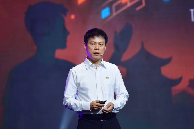 Tổng giám đốc VTC - Nguyễn Ngọc Bảo tại triển lãm Gameverse 2025.