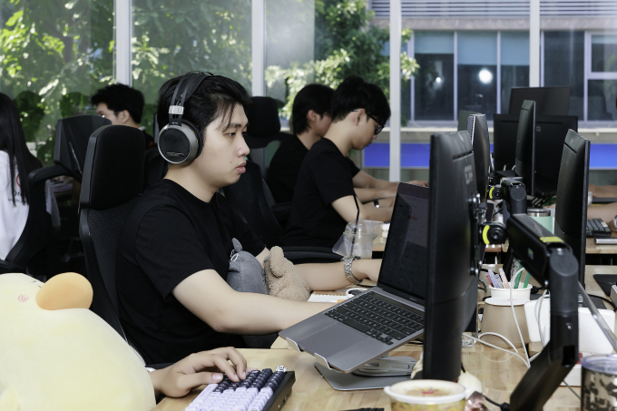 Văn phòng làm việc của Orochi Network tại TP HCM. Ảnh: Orochi