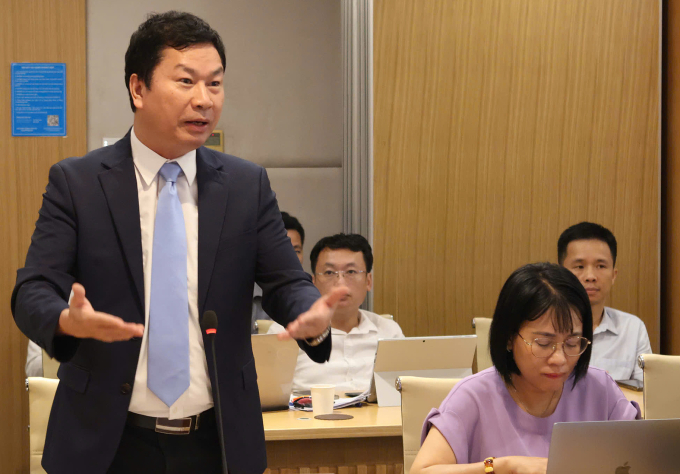 Ông Phạm Thế Bính, Thư ký Tổ Giúp việc Ban Chỉ đạo Nghị quyết 57 Trung ương. Ảnh: Đức Huy