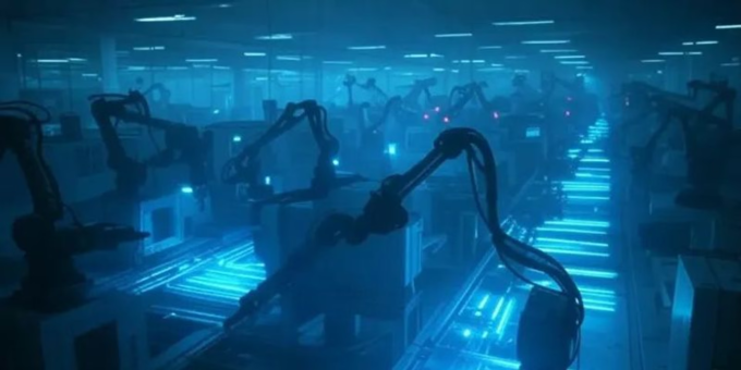 Minh họa về Dark Factory. Ảnh: YourStory