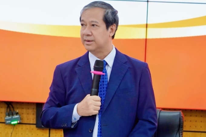 Bộ trưởng Giáo dục và Đào tạo Nguyễn Kim Sơn. Ảnh: TTTT