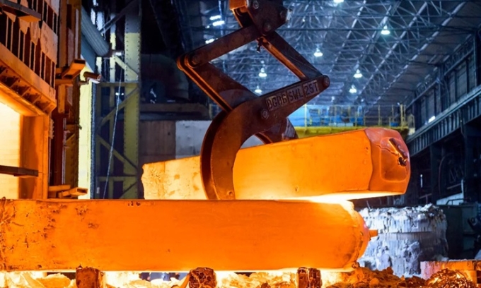 Thép đóng vai trò quan trọng trong cách mạng công nghiệp. Ảnh: Digital Vision