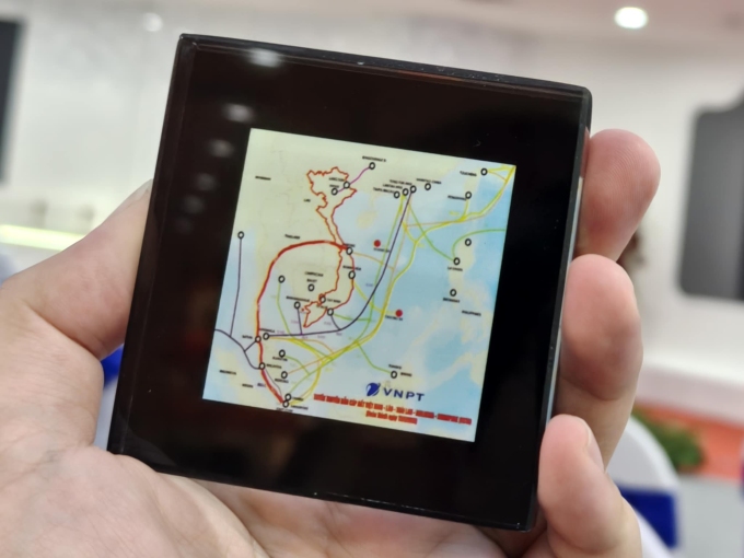 Sơ đồ tuyến cáp đất VSTN nối từ điểm đầu tại Đà Nẵng (Việt Nam), qua lãnh thổ Lào, Thái Lan, Malaysia đến điểm cuối tại Singapore. Ảnh: Trọng Đạt