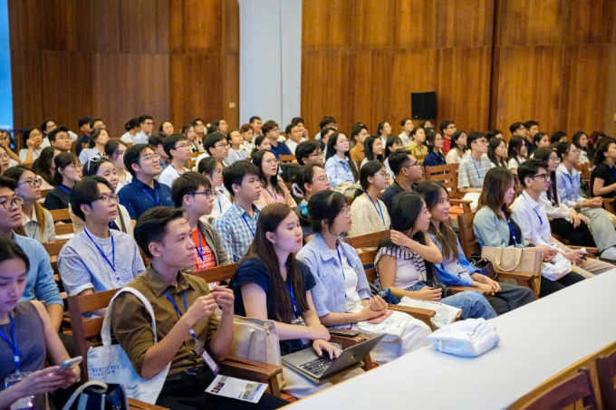 Các học viên tham gia Trường hè Khoa học Việt Nam. Ảnh: ICISE