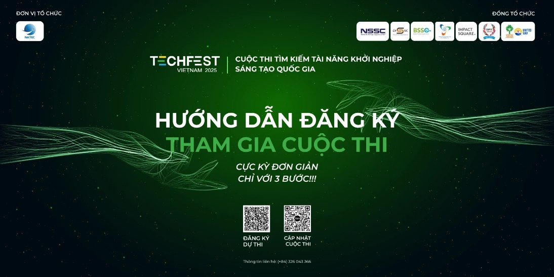 Tìm kiếm Tài năng Khởi nghiệp sáng tạo Quốc gia - TECHFEST Việt Nam 2025 - Ảnh 1.