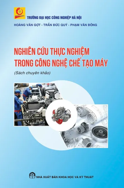 Nghiên cứu thực nghiệm trong công nghệ chế tạo máy